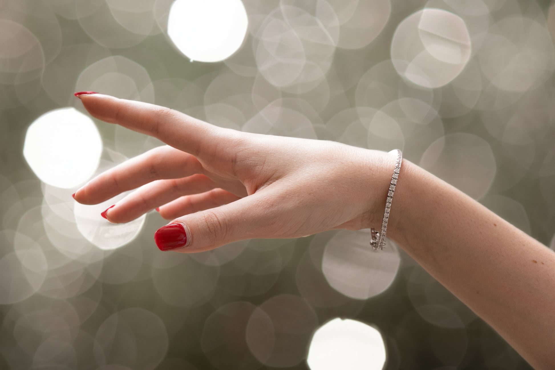 Combo Bracciale "Tennis" Argento e Diamanti + Collana Pendente Orso "Ice" - Meraki Jewels